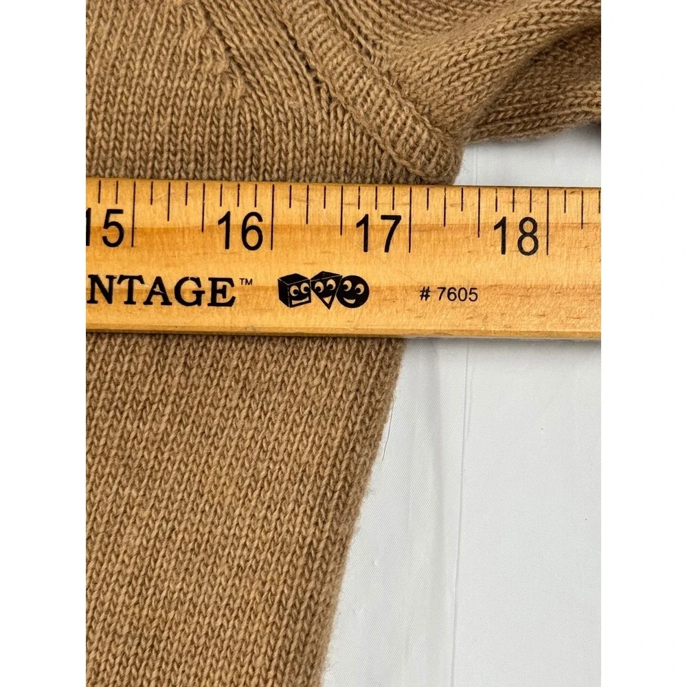 Banana Republic Mens Merino Wool Cashmere Cardigan Sweater Tan Brown Small